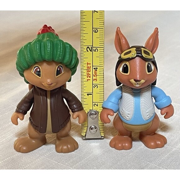 3 Peter Rabbit & Friends Nickelodeon Characters: Mr . Tod, Nutkin, Benjamin - Picture 5 of 8